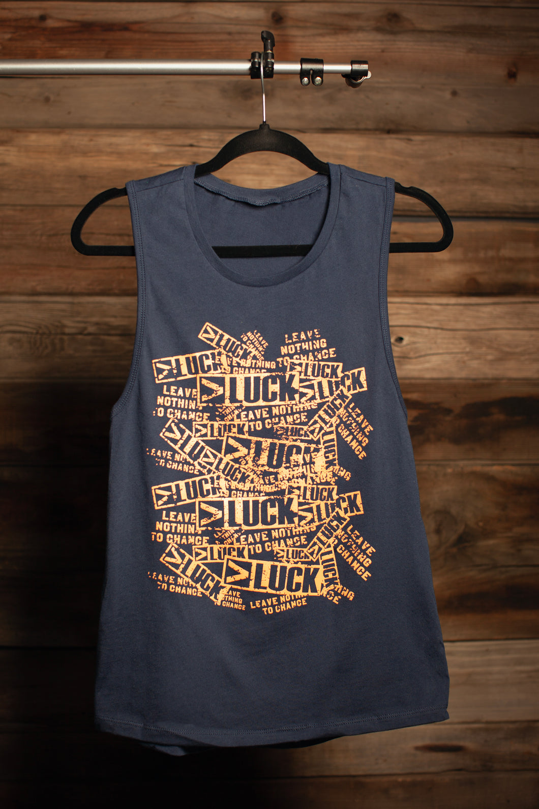 Stacked Bar Logo Ladies Tank