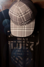 Load image into Gallery viewer, Bar Logo plaid snapback