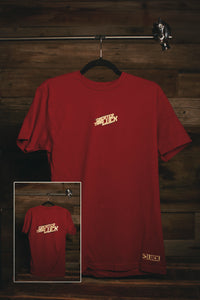 Thunderbolt Tee Cardinal